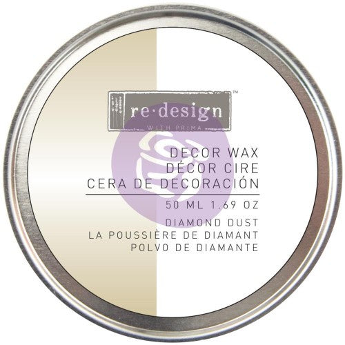 Prima Marketing : Prima Re-Design Wax Paste 50ml Diamond Dust (White Gold)