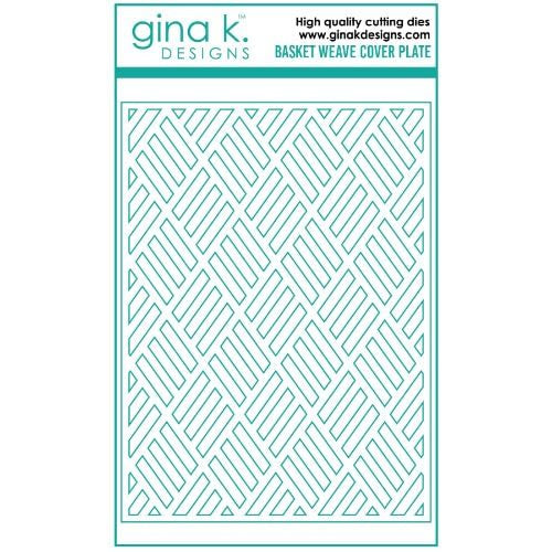 Gina K Design DIE- Basket Weave Cover Plate