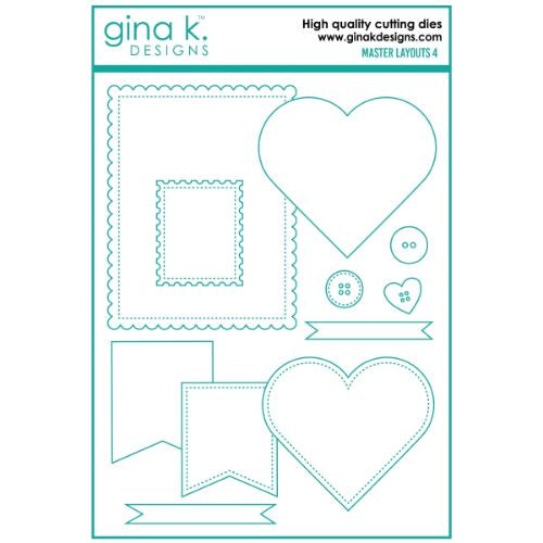 Gina K Designs DIE- Master Layouts 04