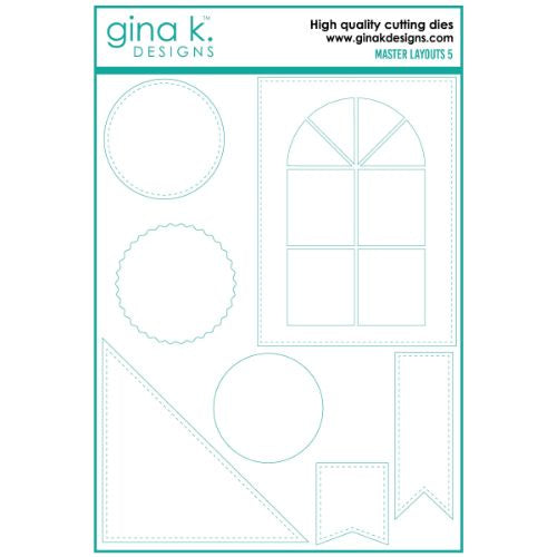 Gina K Designs DIE- MASTER LAYOUTS 5