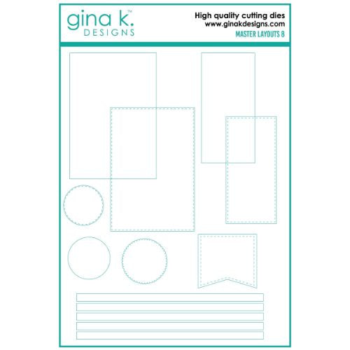 Gina K Designs DIE- MASTER LAYOUTS 8