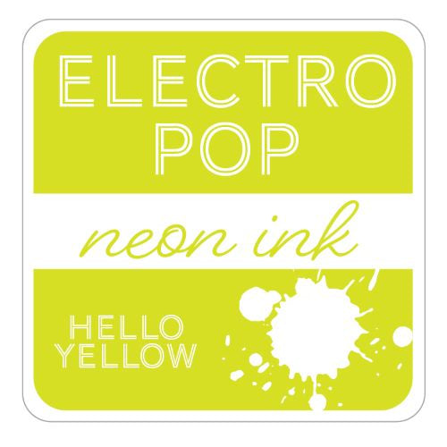 Gina K Designs ELECTRO POP INK PAD- HELLO YELLOW