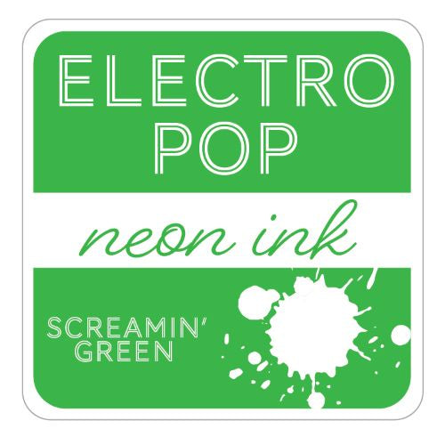 Gina K Designs ELECTRO POP INK PAD- SCREAMIN GREEN