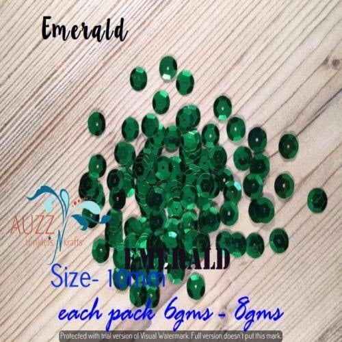 Auzz Trinklets N Krafts Shaker Mix Emerald