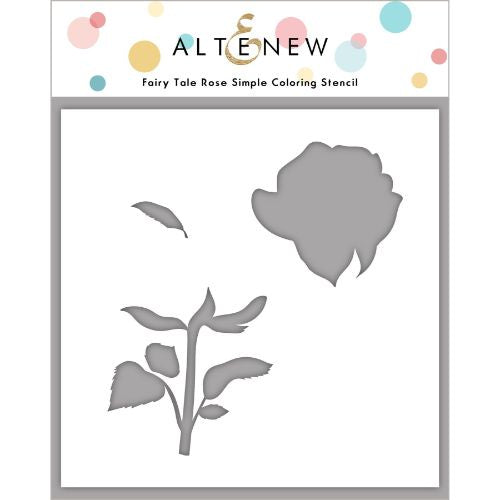 Altenew Fairy Tale Rose Simple Coloring Stencil
