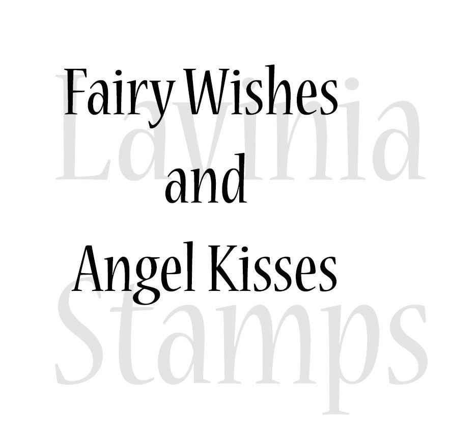 Lavinia stamps Fairy wishes Large LAV292