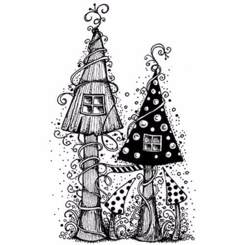 Lavinia Stamps Fairy House