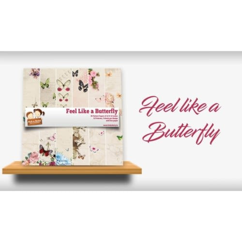 Bob N Betty Feel Like a Butterfly 12'x12' Paper Pad