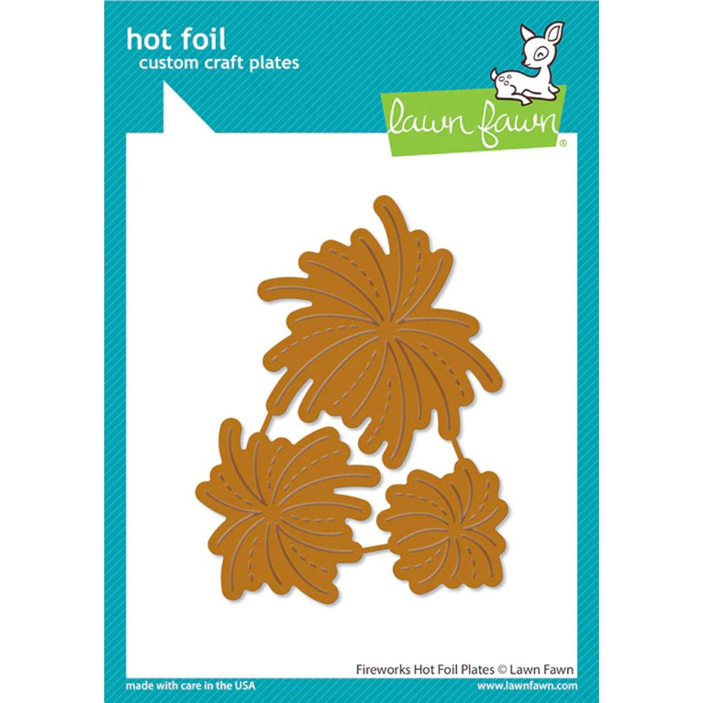 Lawn Fawn fireworks hot foil plates - fireworks hot foil plates LF3145