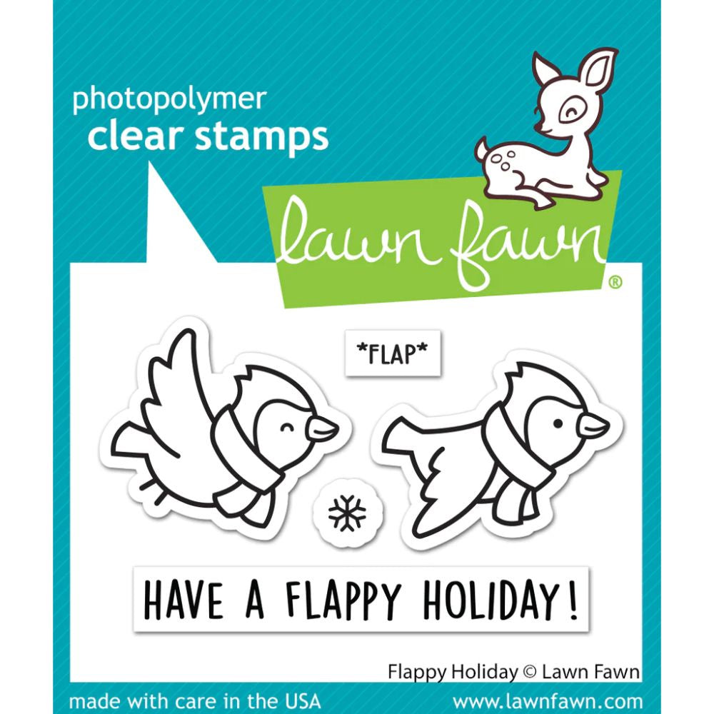 Lawn Fawn flappy holiday