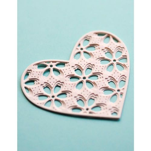 Birch Press Designs Dies Flora Heart Layer Set