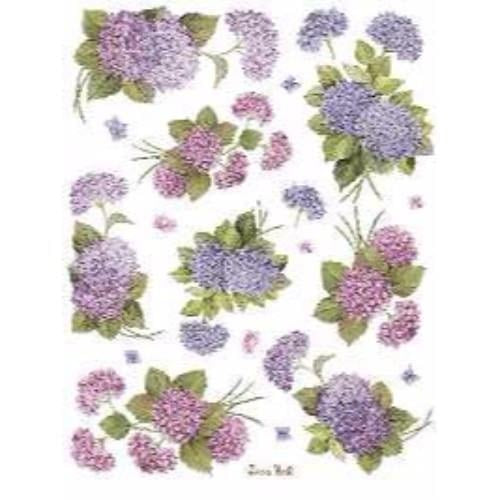 A3 Standard Paper Design for Sospeso Or Decoupage Collage Sheets flower 2