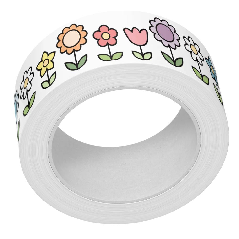 Lawn Fawn flower garden washi tape