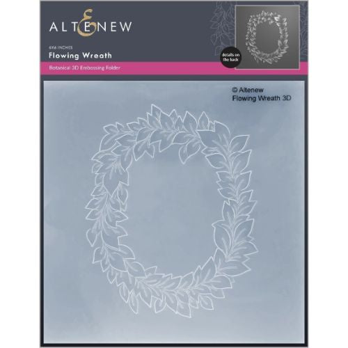 Altenew Flowing Wreath 3D Embossing Folder