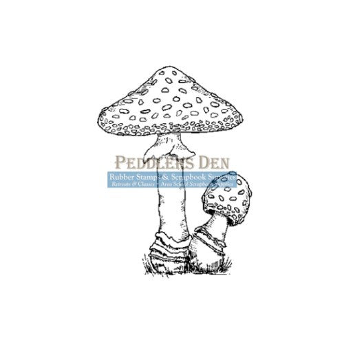 Peddlers Den Mushroom (Fly Agaric) M1-022B - No Mounting