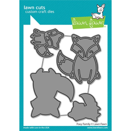 Lawn Cuts Custom Craft Die Foxy Family