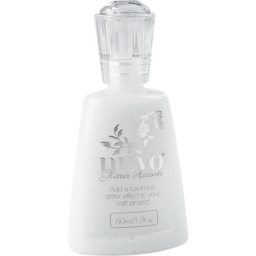 Nuvo Glitter Accents 1.7oz Fresh Snowfall