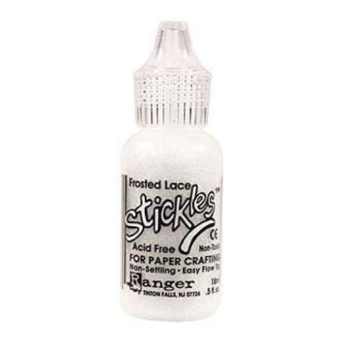 Ranger Stickles Glitter Glue .5oz Frosted Lace