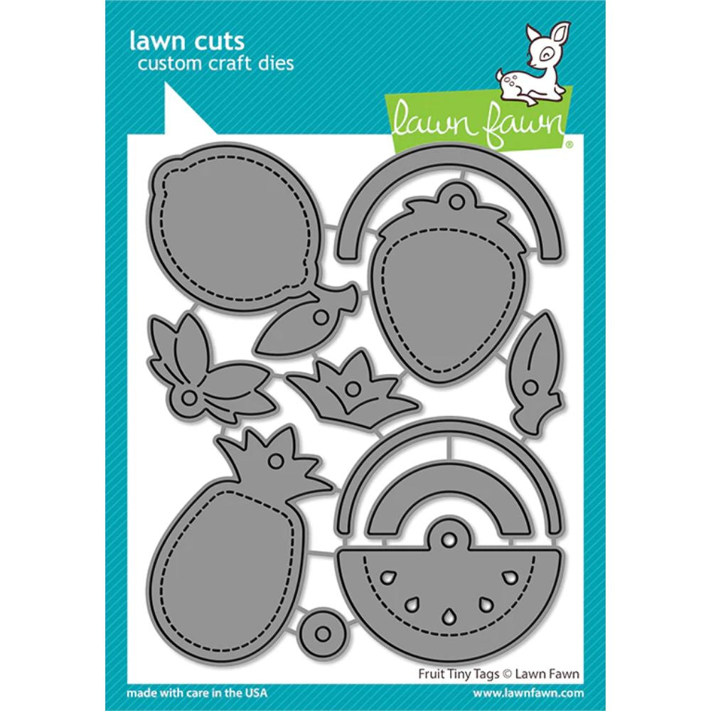 Lawn Fawn fruit tiny tags
