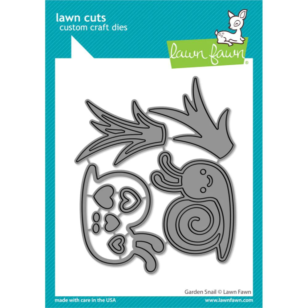 Lawn Fawn garden snail