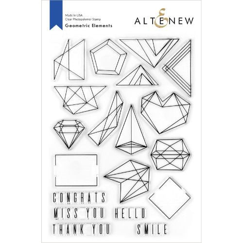 Altenew Geometric Elements Stamp Set