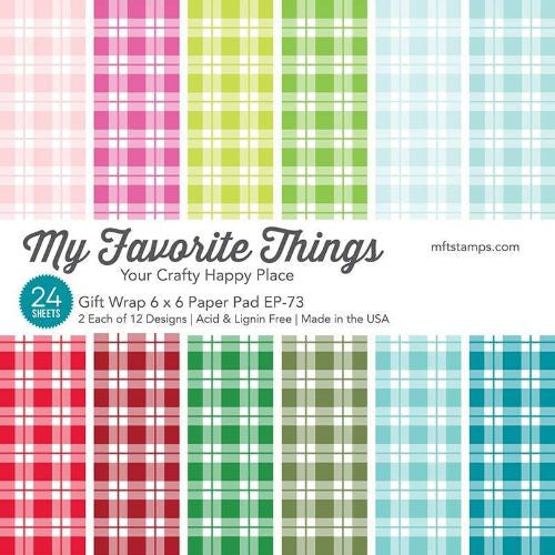 My favourite Things Gift Wrap Paper Pad