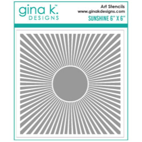 GKD ART STENCIL- SUNSHINE