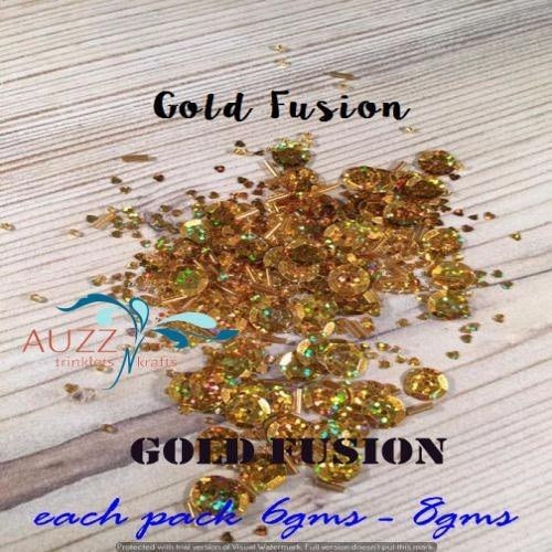 Auzz Trinklets N Krafts Shaker Mix Gold Fusion