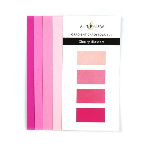 Altenew Gradient Cardstock Set - Cherry Blossom