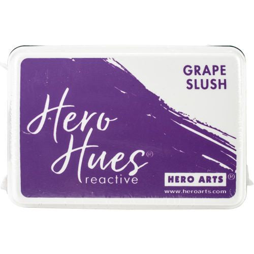 Hero Hues Reactive Ink Pad Grape Slush