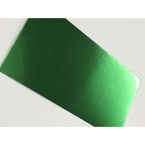 House of Paper Mirror Board Green - A4 Card