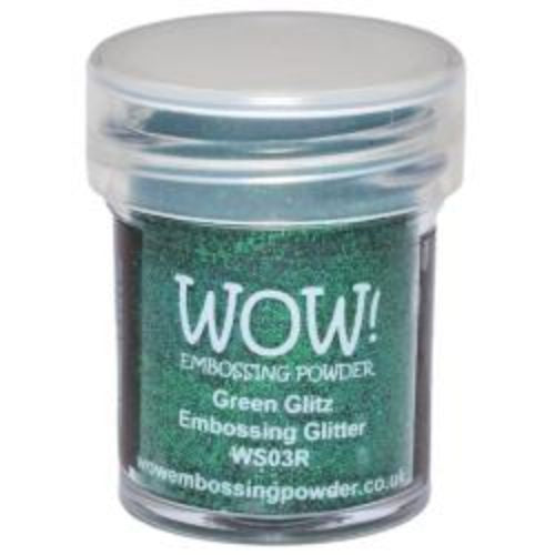 WOW! Embossing Powder 15ml Green Glitz