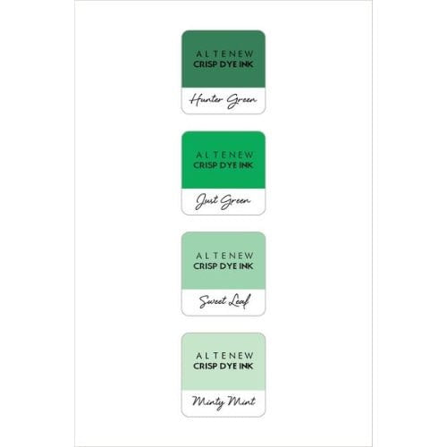 Altenew Green Meadows Crisp Dye Ink Mini Cube Set