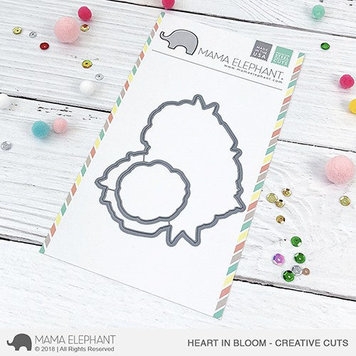 Mama Elephant HEART IN BLOOM - CREATIVE CUTS