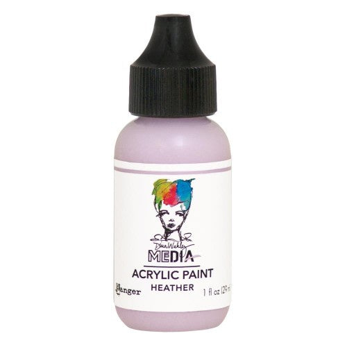 Dina Wakley Media Acrylic Paint 1oz Heather