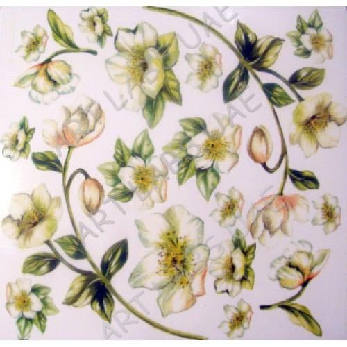 Sospeso Trasparente Paper Veil Helleboro pack of 4 sheets