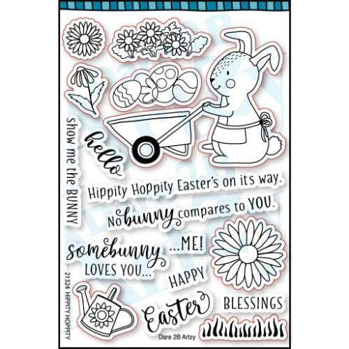 D2BA Hippity Hoppity Stamp Set