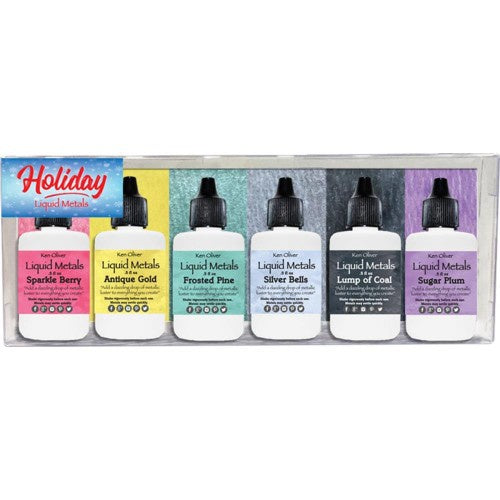 Ken Oliver Liquid Metal 6/Pkg Holiday