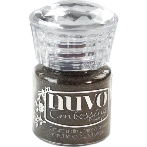 Nuvo Embossing Powder .74oz. Hot Chocolate