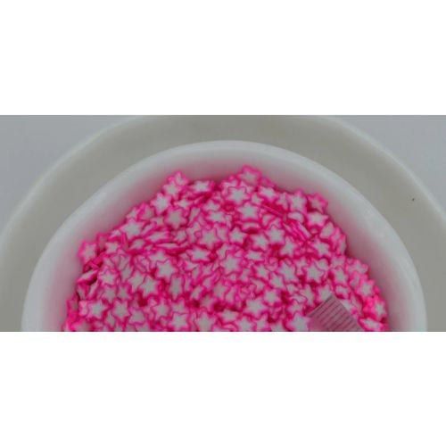 Auzz Trinklets N Krafts Shaker Mix Pink Star