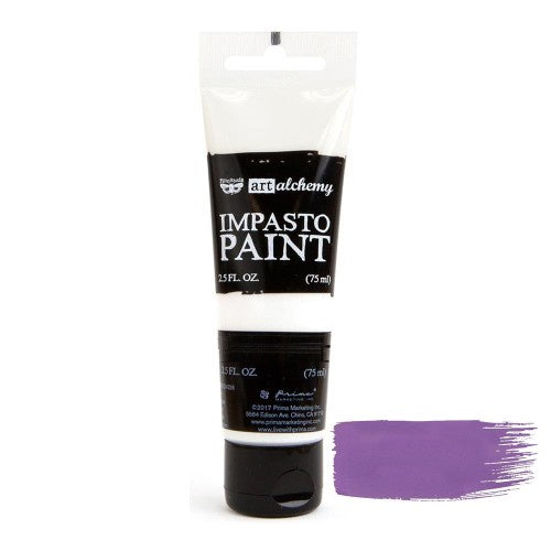 Prima Marketing -  Finnabair Art Alchemy Impasto Paint 2.5 Fluid Ounces Wild Iris