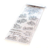 Pinkfresh Studio Joyful Bouquet stamp/stencil Bundle Retired