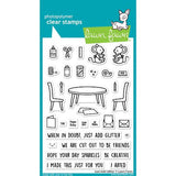 Lawn Fawn just add glitter LF2852 and LF2853 Die Bundle