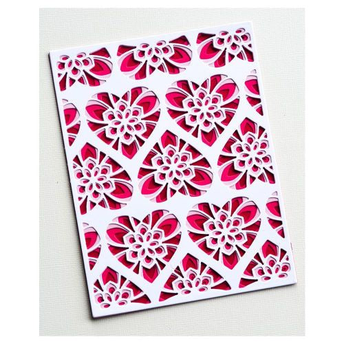 Birch Press Designs Dies Kinsley Heart Plate Layer Set