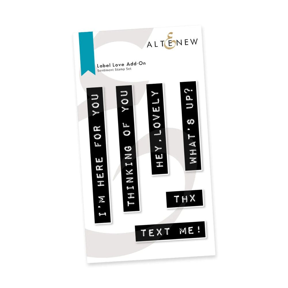 Altenew Label Love Add-On Stamp Set