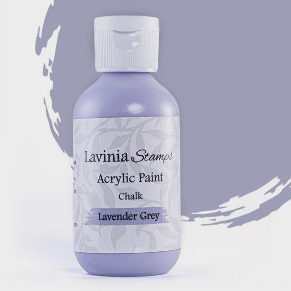 Lavinia Stamps Chalk Acrylic Paint Lavender Grey