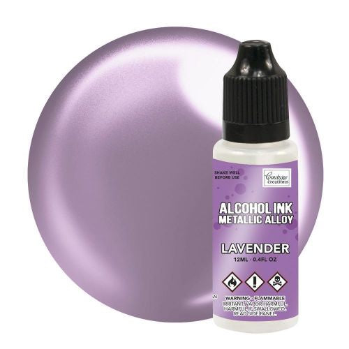 Couture Creations Alcohol Ink Metallics 12ml Lavender