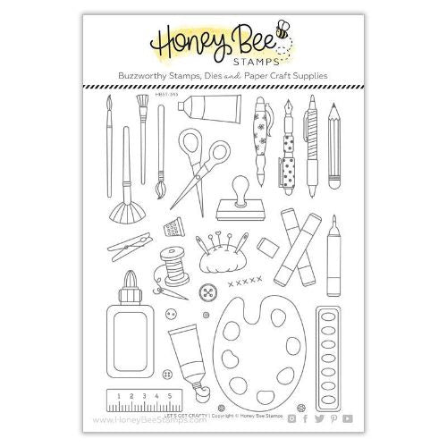 HoneyBee Let's Get Crafty | 6x8 Stamp Set