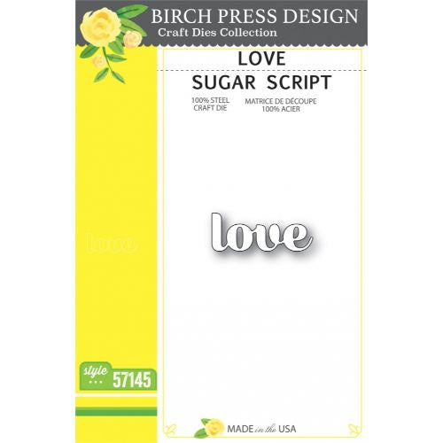 Birch Press Design Love Sugar Script