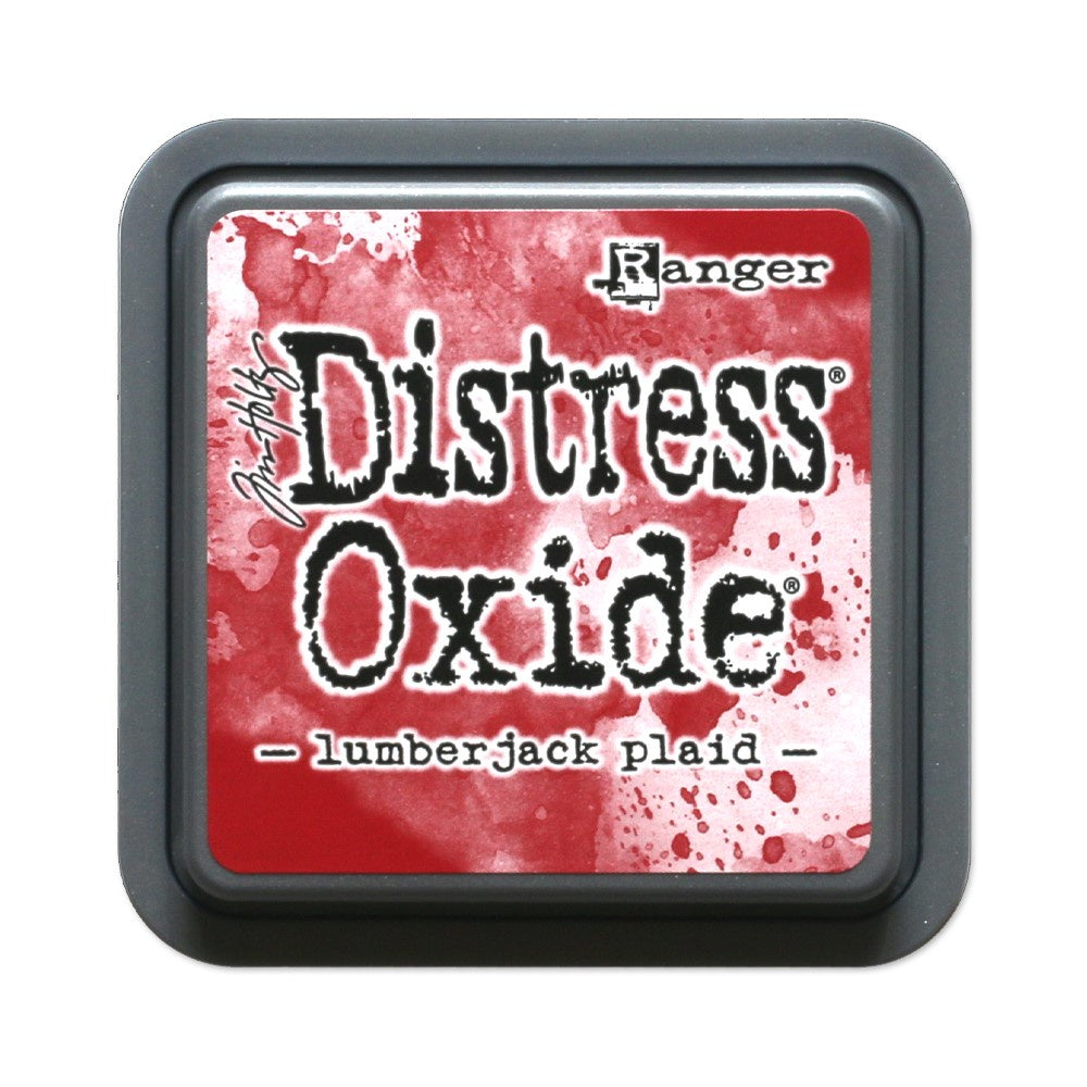 Tim Holtz Distress Oxide Ink Pad LUMBERJACK PLAID October 2022 Ranger tdo82378